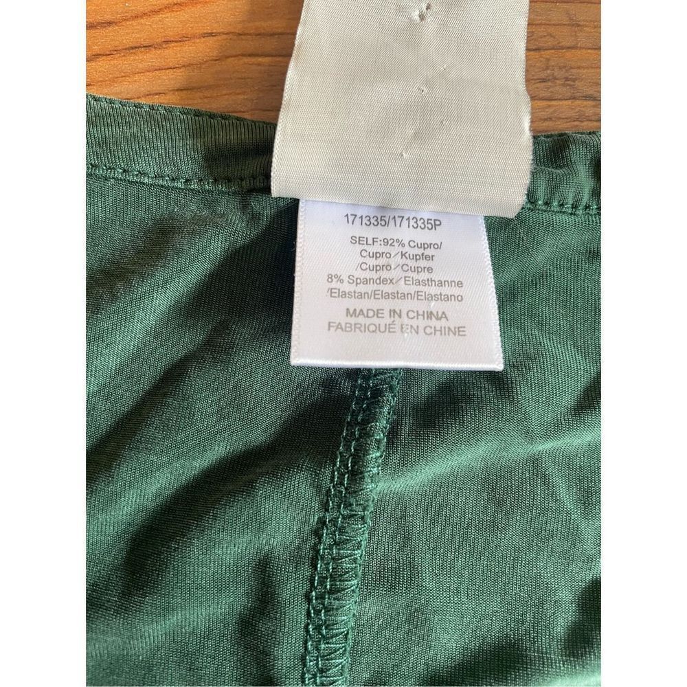 Anthropologie Dolan Left Coast Teal asymmetrical midi tank dress sz M - Picture 4 of 8